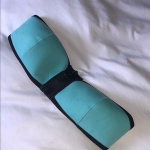 Triangl teal swim top